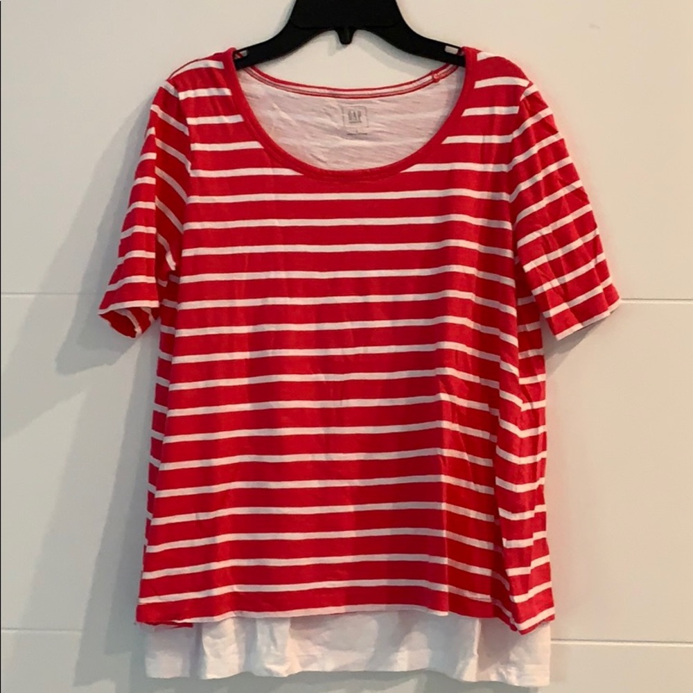Gap Maternity Nursing Striped T-shirt